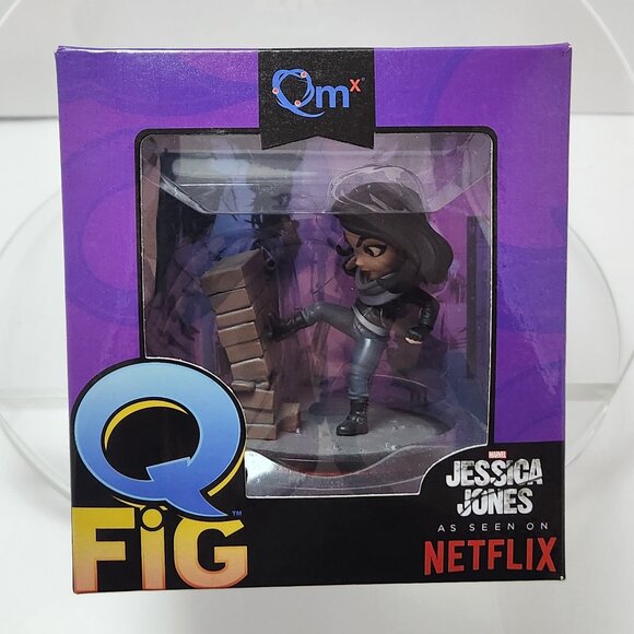 Q-Fig Jessica Jones Netflix Edition Diorama Figure - Quantum Mechanix, NEW - Picture 1 of 6
